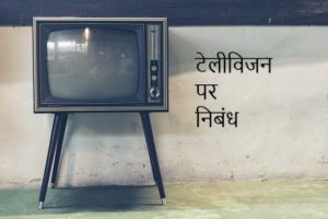 television day essay in hindi